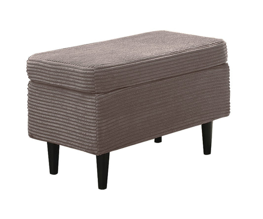 Oskar 5 Hocker 63 x 42 cm Cord Braun