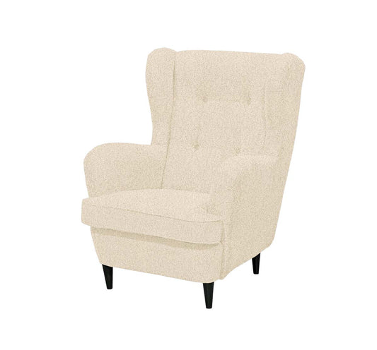 Oskar 6 Sessel Ohrensessel Beige