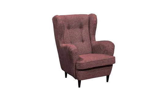 Oskar Sessel 78x98 cm Lila (Aubergine)