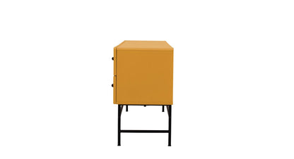 *AUSSTELLUNG* Tenzo Cocktail Sideboard Mustard / Schwarz