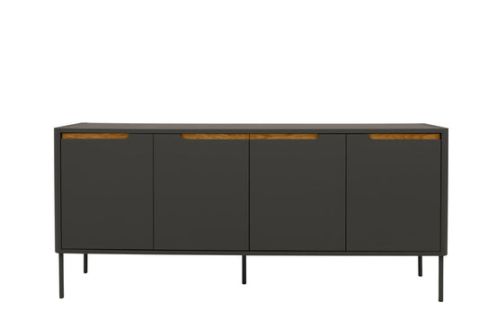 Tenzo Switch Sideboard Anthrazit / Eiche