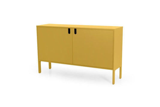 Tenzo Uno Designer Schrank 2-türig 148 cm Gelb