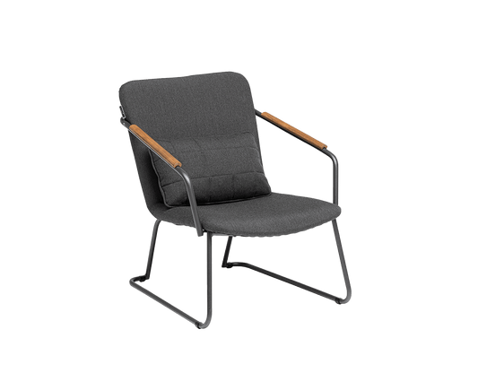 Kettler Gentle Lounge Sessel Anthrazit / Sunbrella