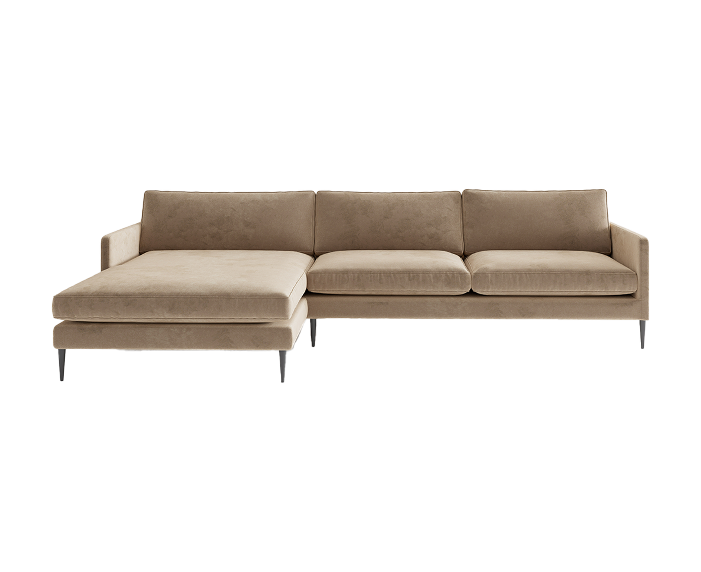 Justin Ecksofa 277 x 154 cm, Farbe wählbar