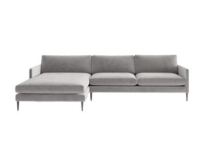 Justin Ecksofa 277 x 154 cm, Farbe wählbar