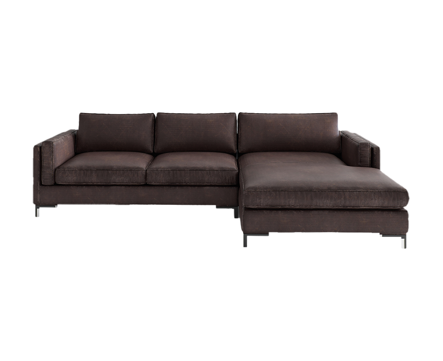 Packo Ecksofa 265 x 160 cm, Farbe wählbar