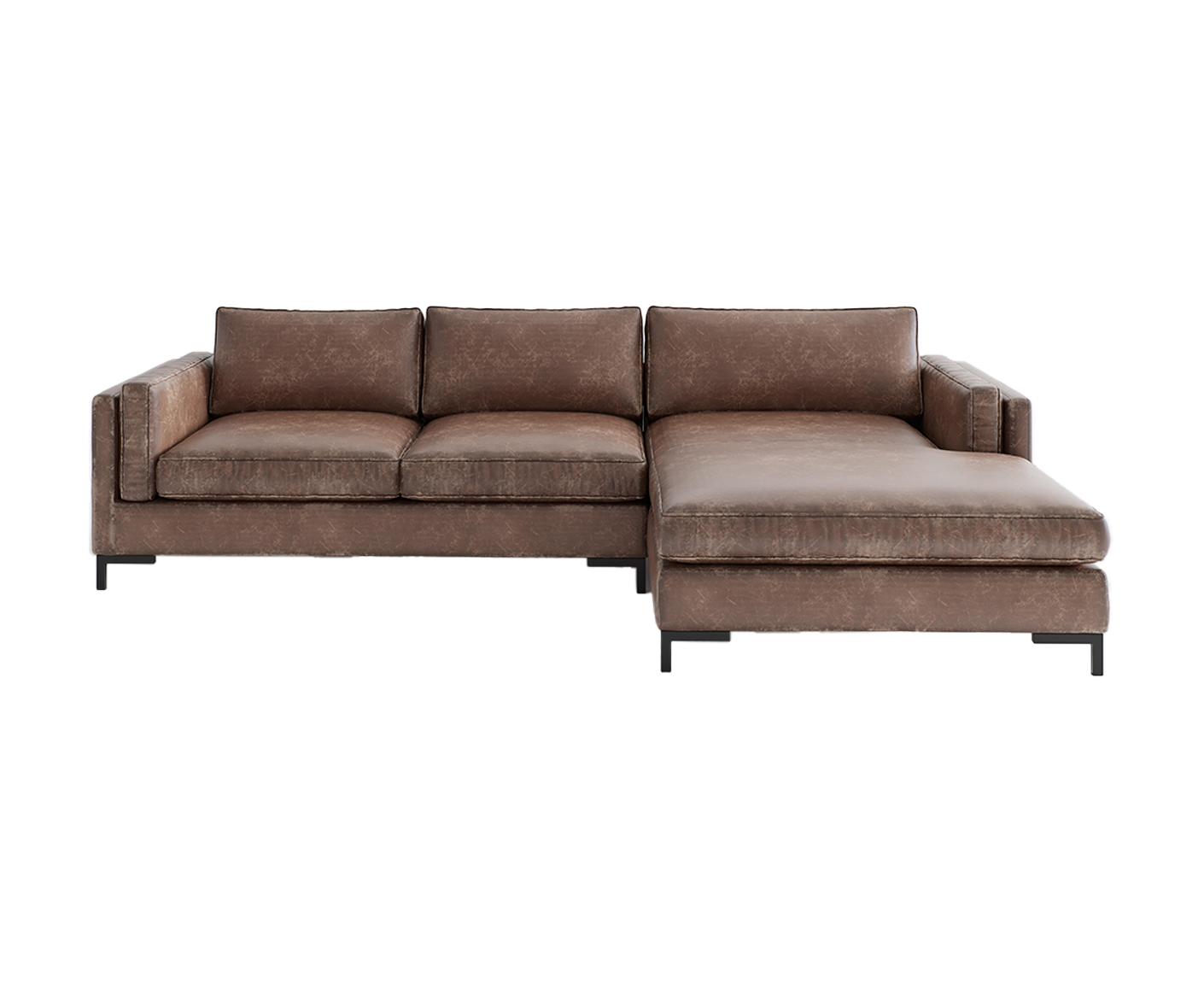 Packo Ecksofa 265 x 160 cm, Farbe wählbar