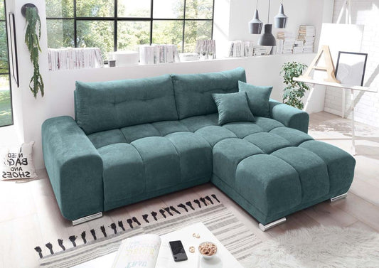 Paco Ecksofa 264x186 cm Grün