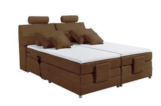 Palermo 180x200 cm Boxspringbett mit Motor Schlamm