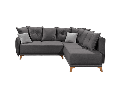 Pamplona Ecksofa 244x212 cm, mit Schlaffunktion & Betkasten