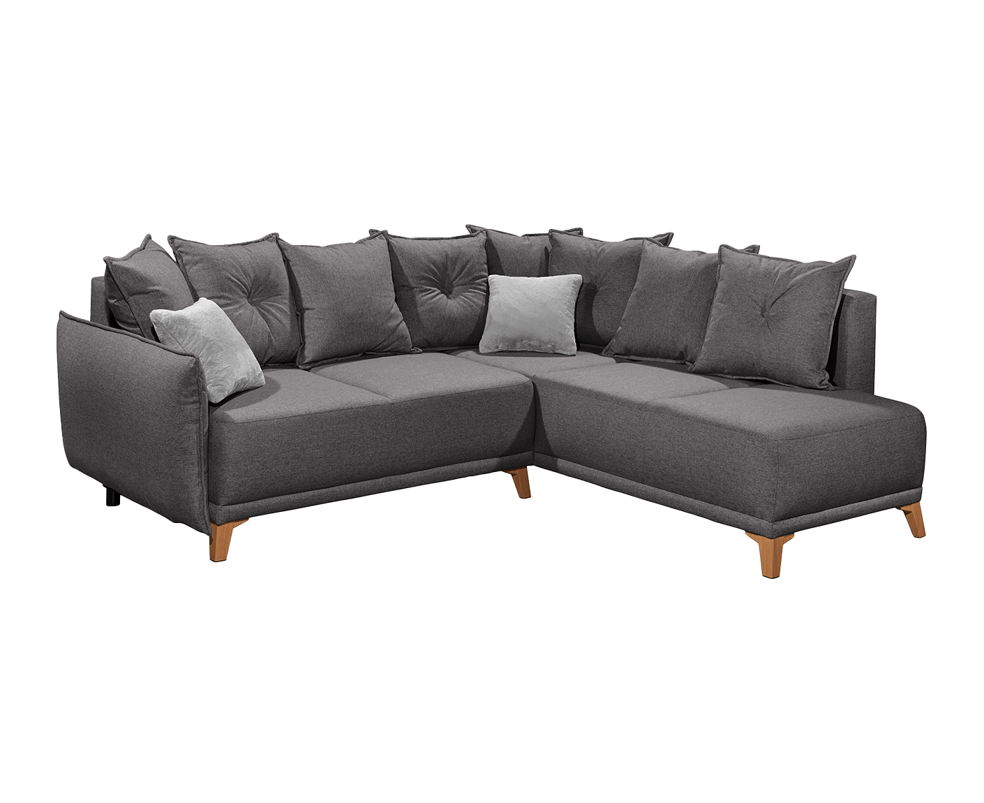 Pamplona Ecksofa 244x212 cm, mit Schlaffunktion & Betkasten