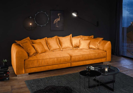 Pascha Couch 304 x 112 cm Orange