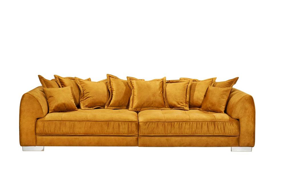 Pascha Couch 304 x 112 cm Gelb