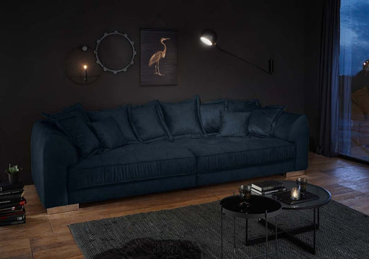 Pascha Couch 304 x 112 cm Blau