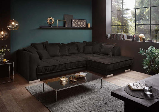 Pascha Ecksofa 308x192 cm Braun-Grau (Espresso)