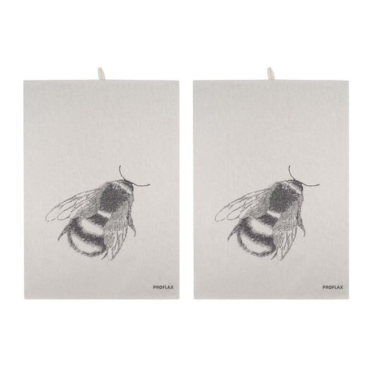 Hummel Geschirrtuch, 2er-Set 70x50 cm, Grau