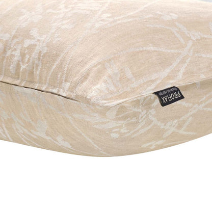 Coswig Kissenbezug, gewebter Jacquard, Beige