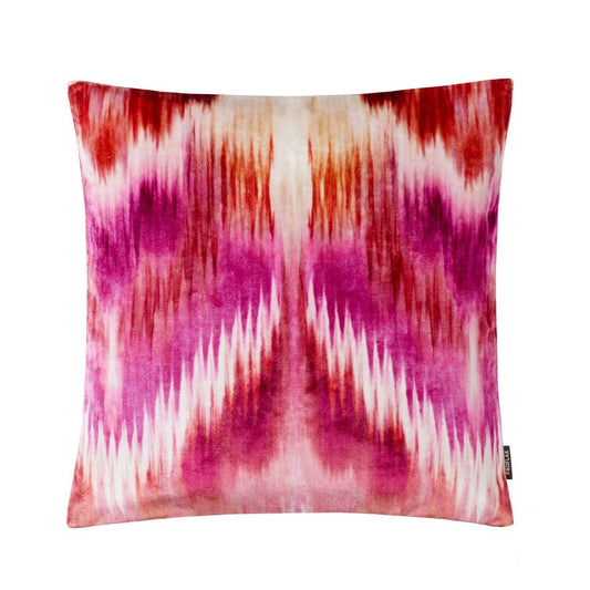 Seattle Kissenbezug, Ikat-Muster, Pink