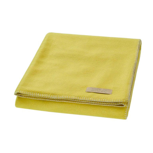 Sydney Decke, Schmuse Fleece 160x200 cm, Citrus (Hellgrün)