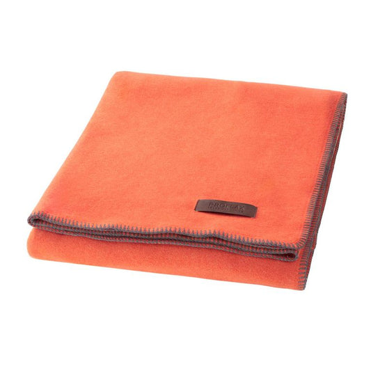 Sydney Decke, Schmuse Fleece 160x200 cm, Terra (Orange)