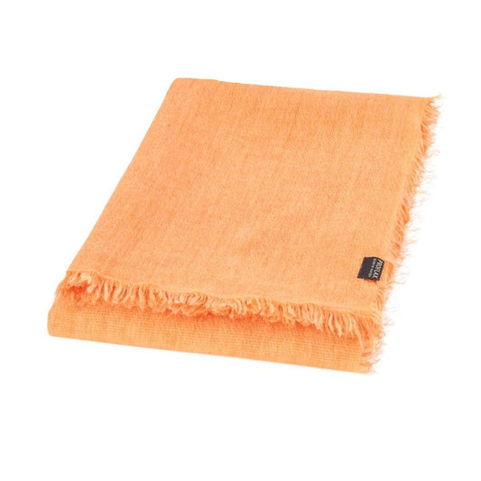 Ventura Decke, mit hohem Wollanteil 130x170 cm, Mango (Orange)