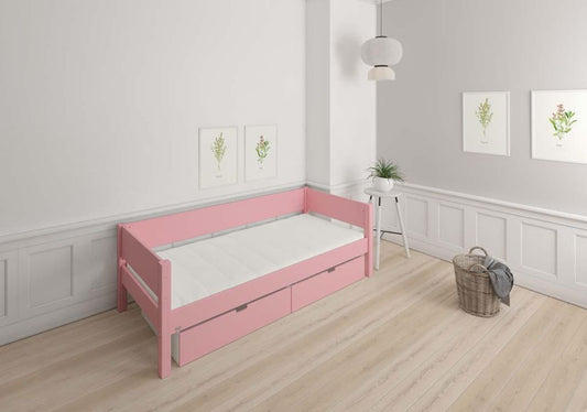 SIF Kinderbett 90 x 160/200 cm Rosa