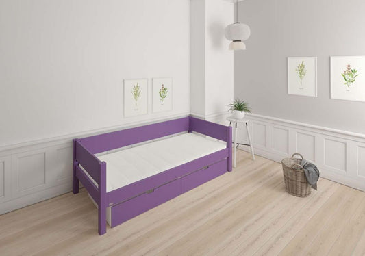 SIF Kinderbett 90 x 160/200 cm Lila