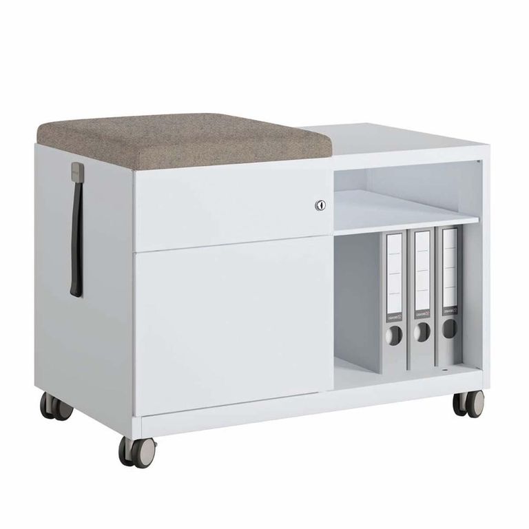 Bisley Camira Lucia Magnetischen Sitzkissen für Stahl-Rollcontainer 49 cm Daydream