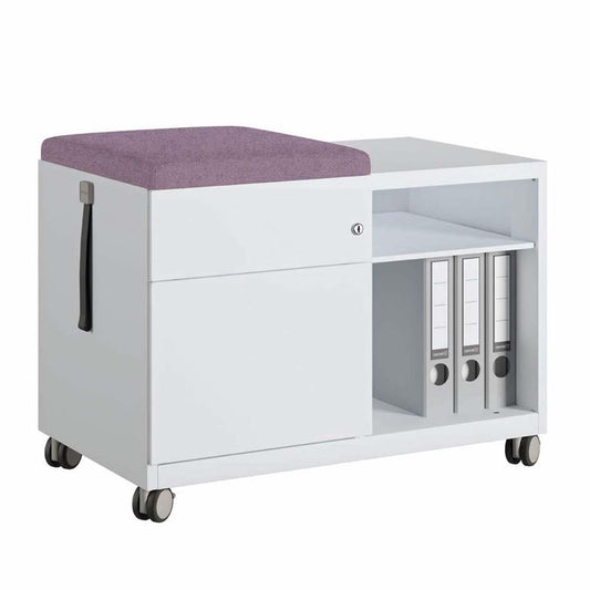 Bisley Camira Lucia Magnetischen Sitzkissen für Stahl-Rollcontainer 49 cm Love