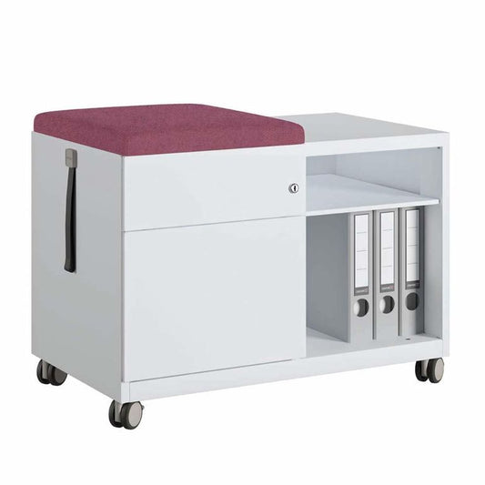 Bisley Camira Lucia Magnetischen Sitzkissen für Stahl-Rollcontainer 49 cm Angel