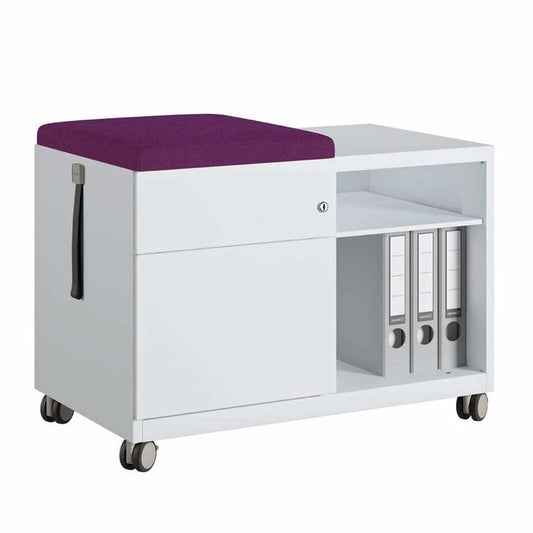 Bisley Camira Lucia Magnetischen Sitzkissen für Stahl-Rollcontainer 49 cm Pamper