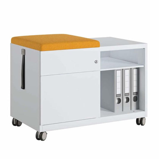 Bisley Camira Lucia Magnetischen Sitzkissen für Stahl-Rollcontainer 56,5 cm Solano