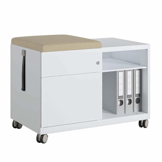 Bisley Camira Lucia Magnetischen Sitzkissen für Stahl-Rollcontainer 56,5 cm Aruba