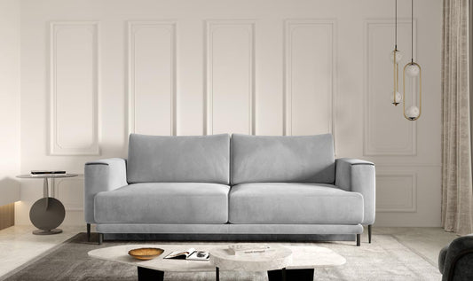 Dalia Schlafsofa 260x95 cm Grau (Webstoff - Sola)