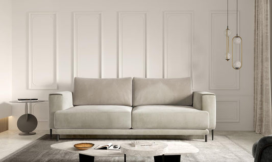 Dalia Schlafsofa 260x95 cm Beige (Webstoff - Sola)