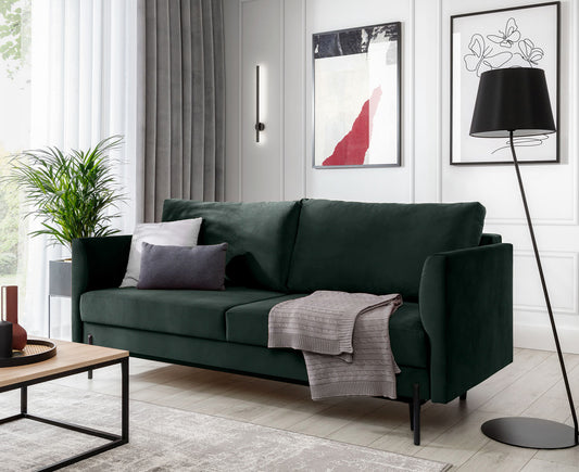 Revi Schlafsofa 215x98 cm, Samt