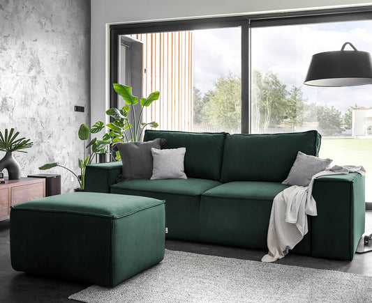 Silla Schlafsofa 260x104 cm, Samt