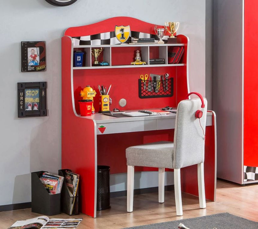 Cilek RACECUP Kinderzimmer Set Komplettset Spielzimmer Rot / Grau - Froschkönig24