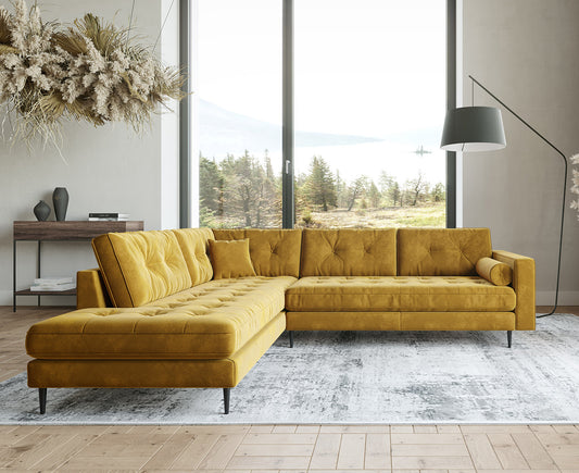 Scott Ecksofa 259 x 205 cm, Farbe wählbar