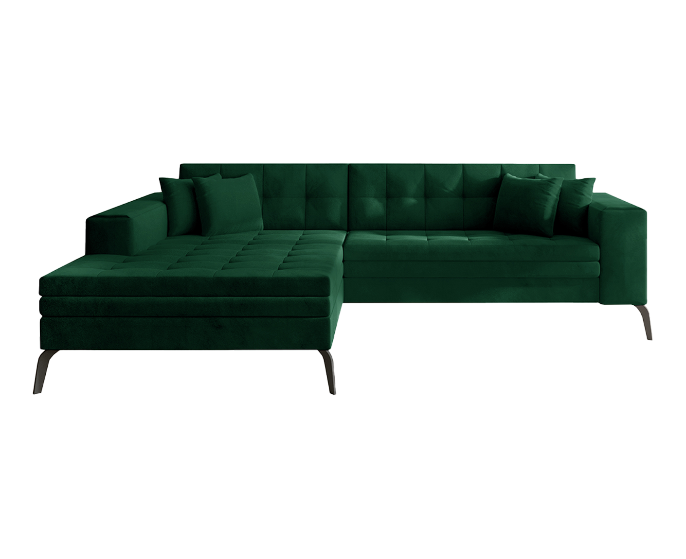 Solange Ecksofa 292x196 cm, Samt