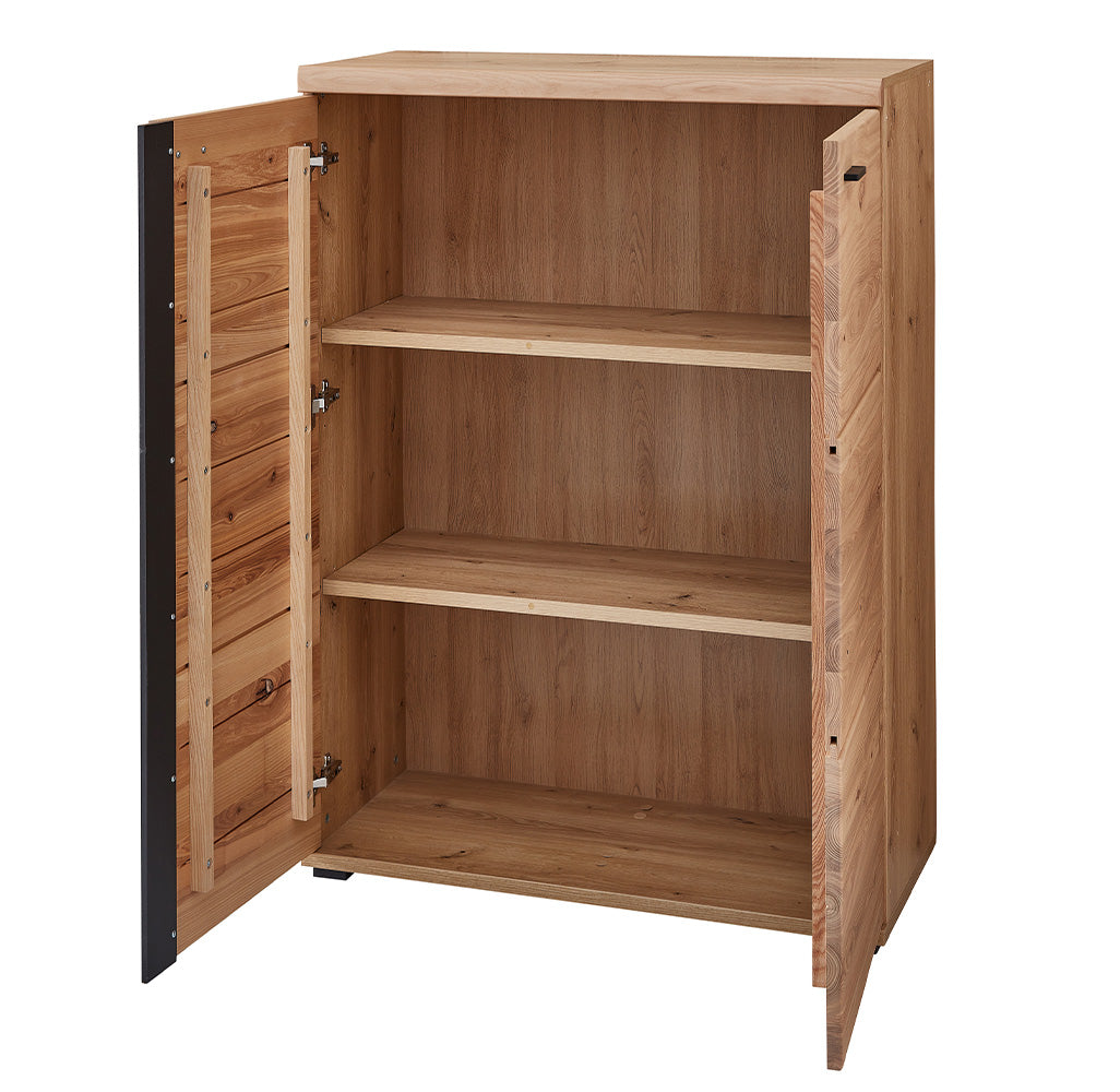 Sonos Aktenschrank 3 OH, Altesche massiv / Artisan Eiche