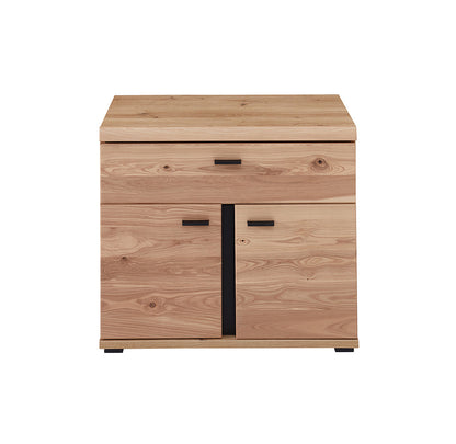 Sonos Büroschrank mit einer Schublade, Altesche massiv / Artisan Eiche