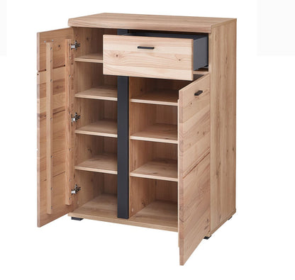 Sonos Schuhschrank Altesche massiv / Artisan Eiche