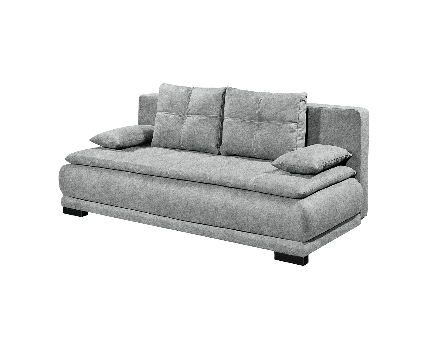 Sophie Schlafsofa Dauerschläfer 208 x 162 cm, mit Bettkasten (Webstoff)