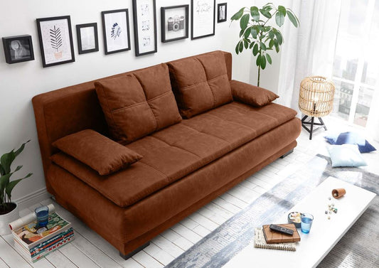 Sophie Schlafsofa 208x105 cm Cognac