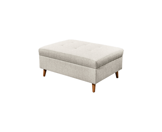 Split Hocker 107 x 80 cm Creme