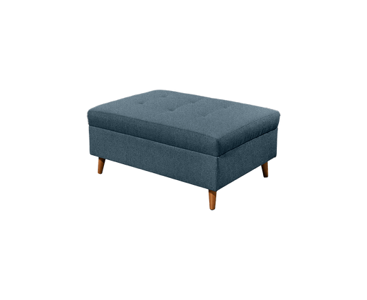 Split Hocker 107 x 80 cm Blau