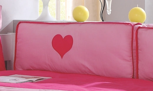 Seitenkissen Kissen Kinderkissen für Spielbett Hochbett Etagenbett Pink/Rosa - Froschkönig24