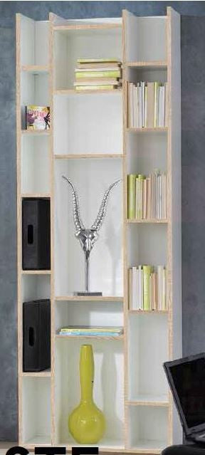 Wohnregal CAPRI Regal Standregal Bücherregal Wohnzimmer Weiß - Froschkönig24