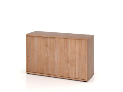 Texas Simple Basic Schiebetürenschrank 2OH 120cm Nussbaum